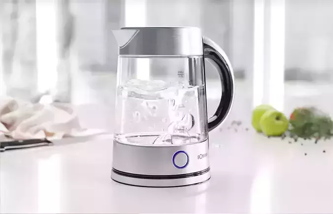 Transparent kettle