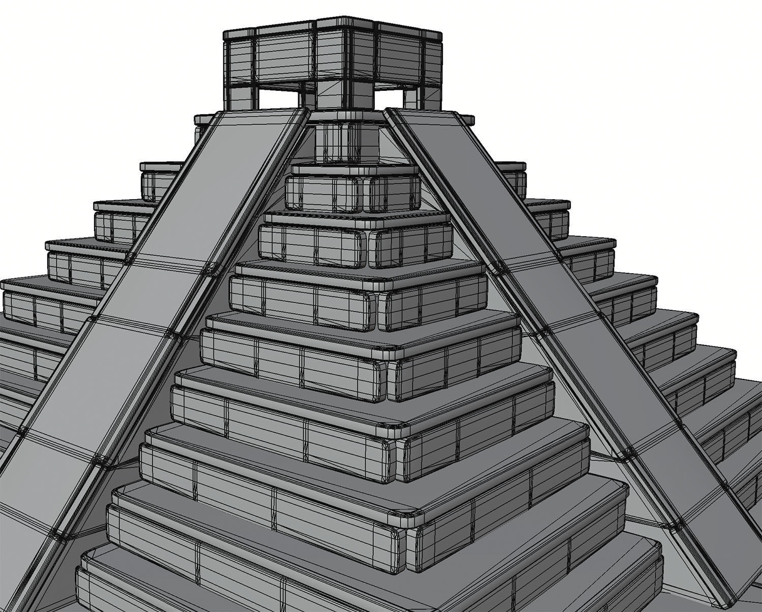 Pyramid decoration HG2 3D model_5