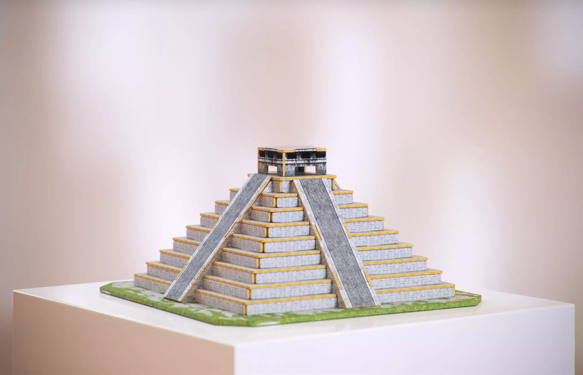 Pyramid decoration HG2 3D model_0