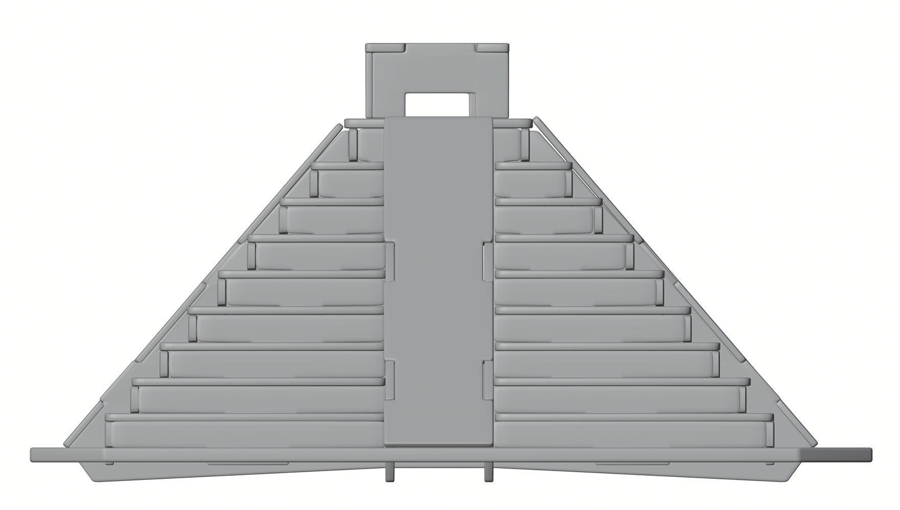 Pyramid decoration HG2 3D model_1