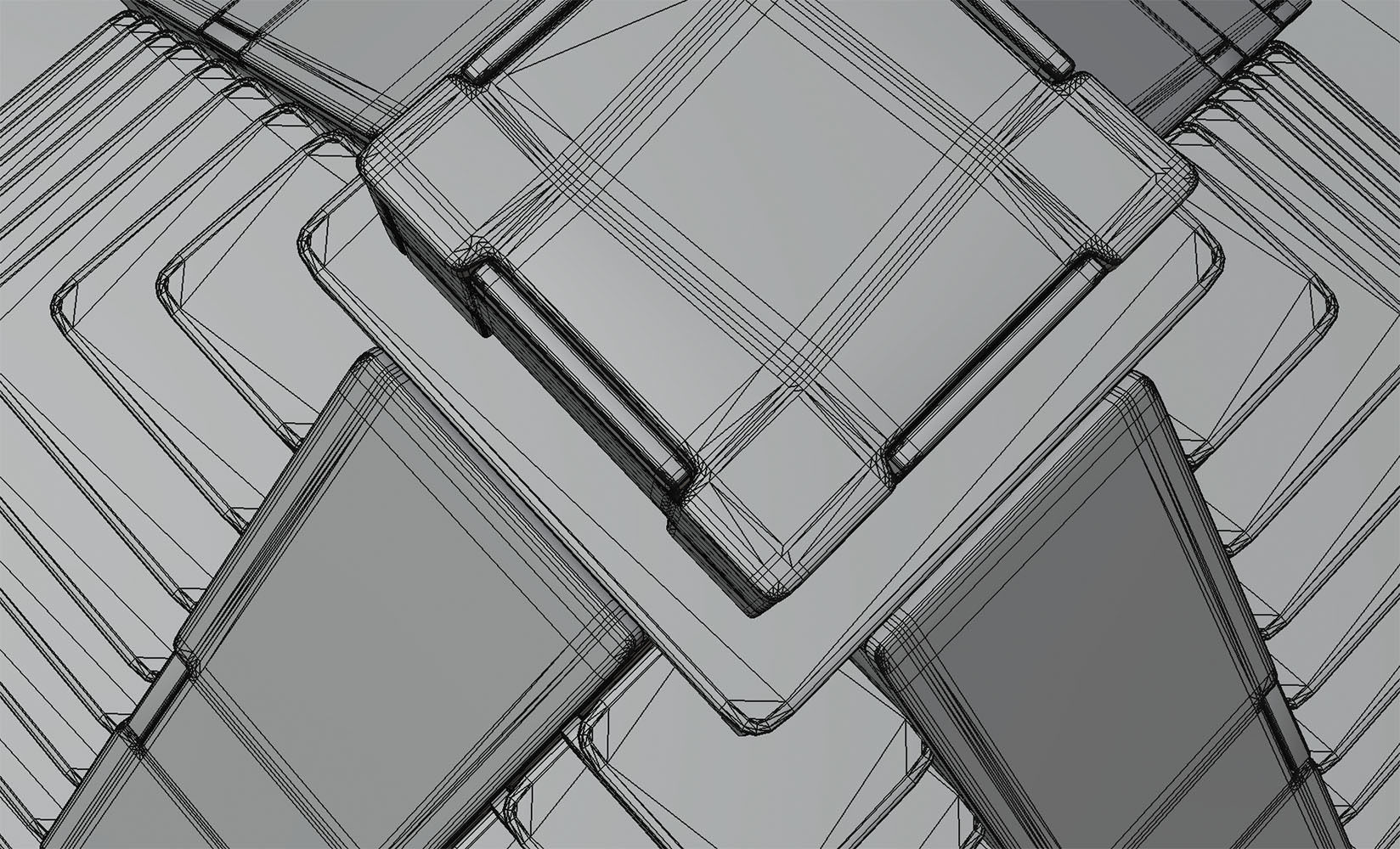 Pyramid decoration HG2 3D model_4