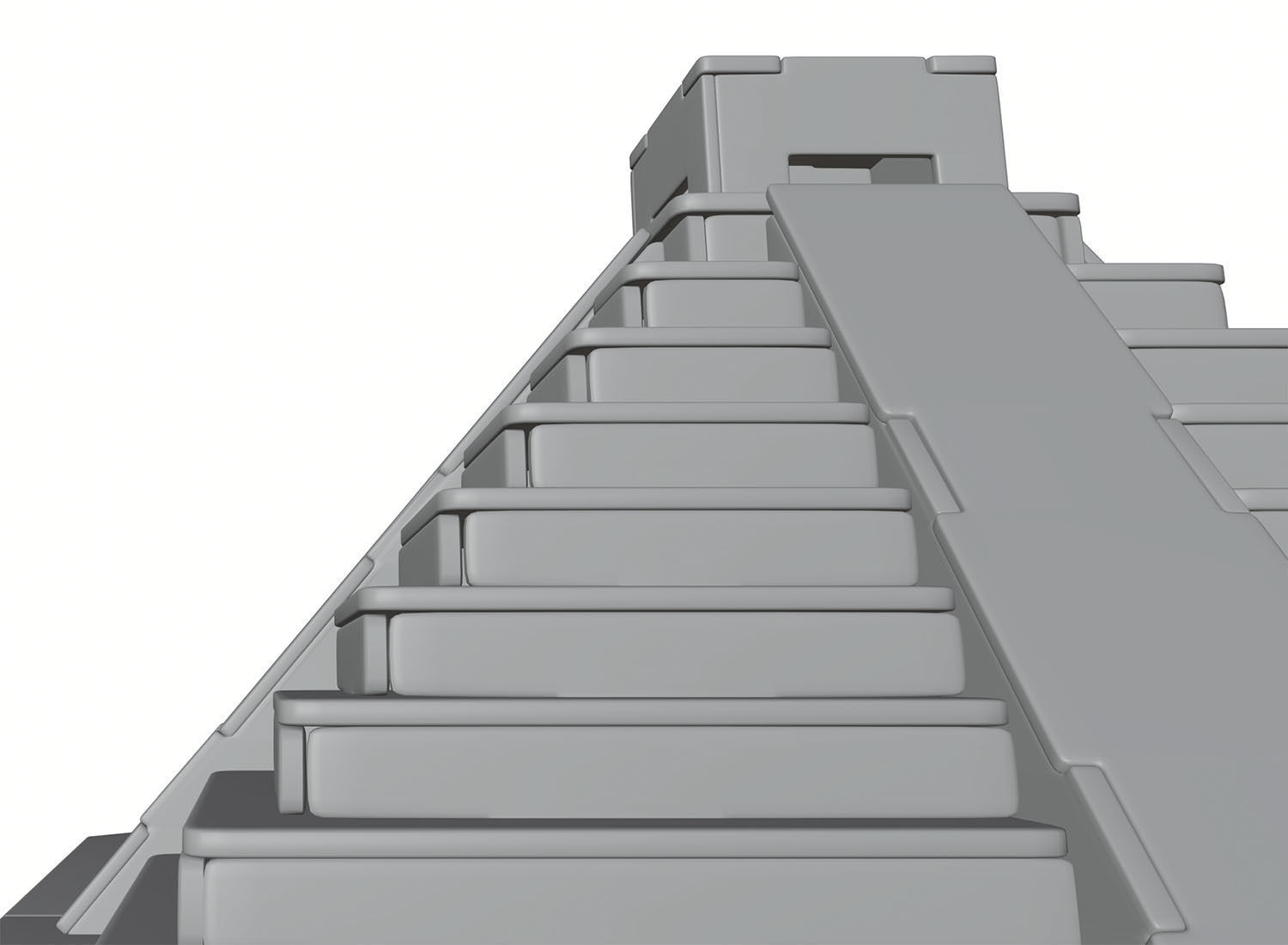 Pyramid decoration HG2 3D model_2