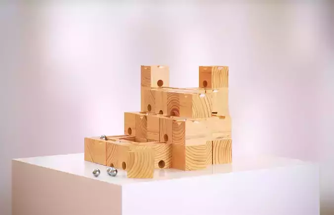 Wooden house toy HG2
