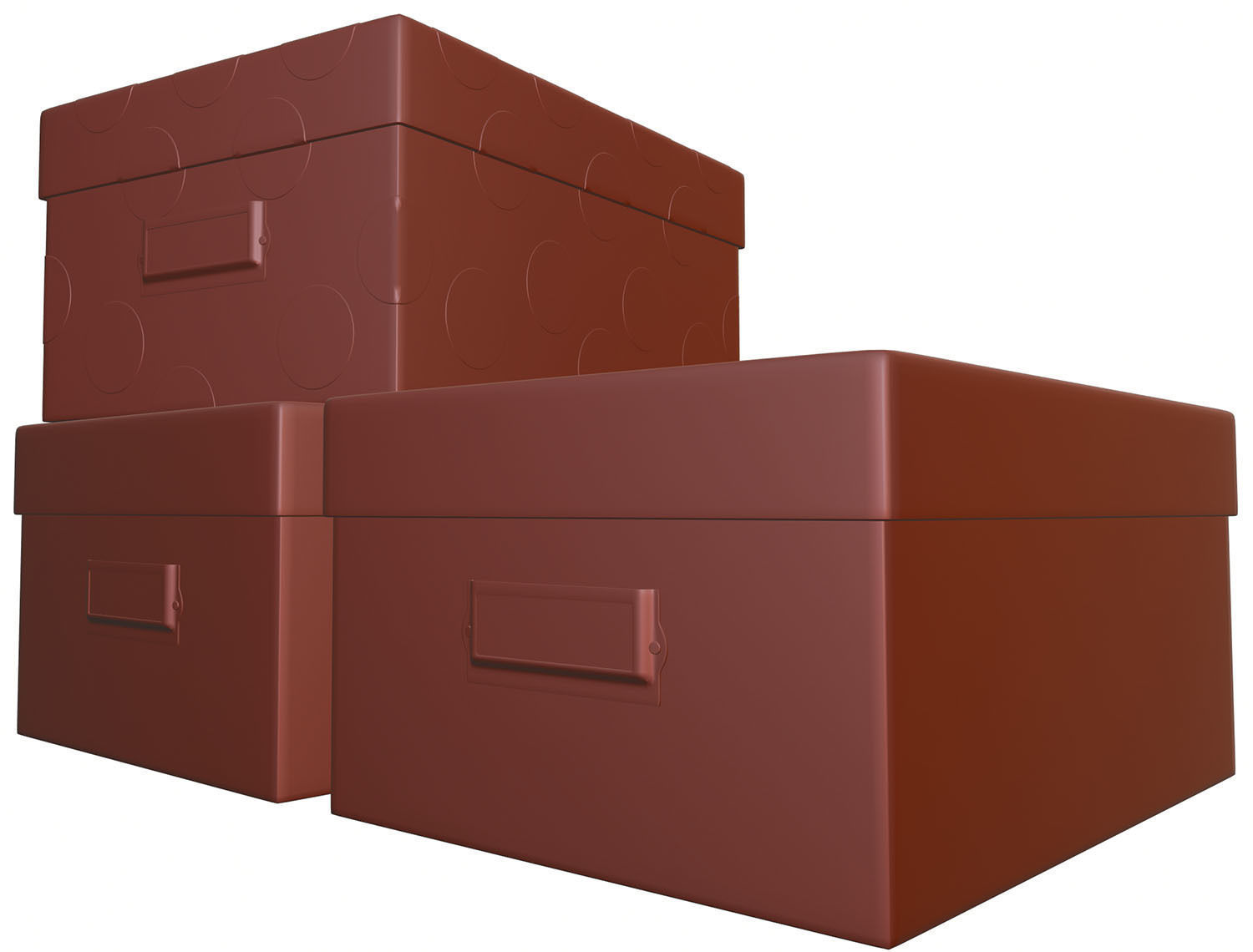 Storage box set HG2 3D model_9