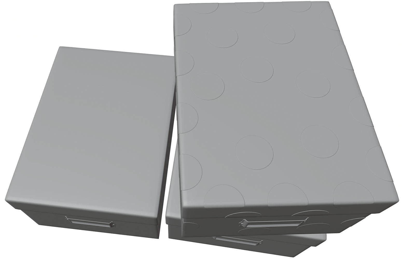 Storage box set HG2 3D model_3