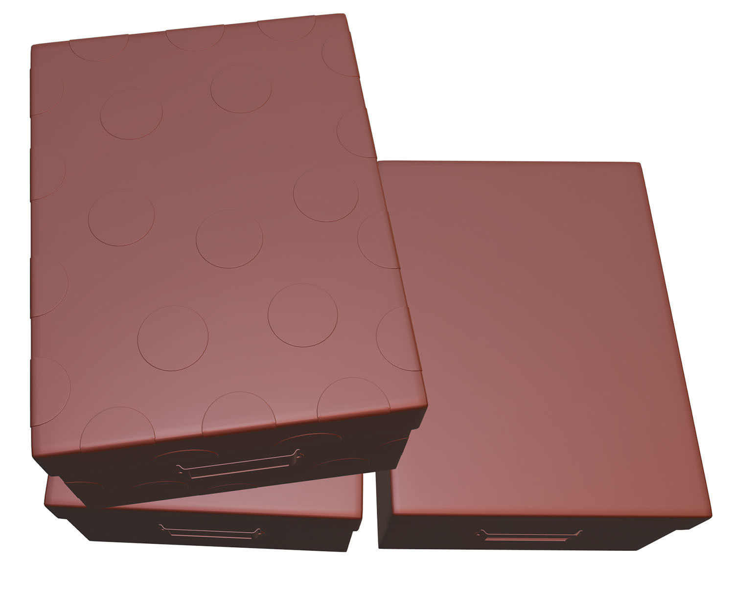 Storage box set HG2 3D model_8