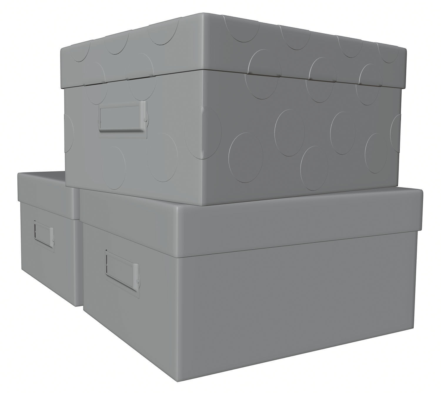 Storage box set HG2 3D model_2