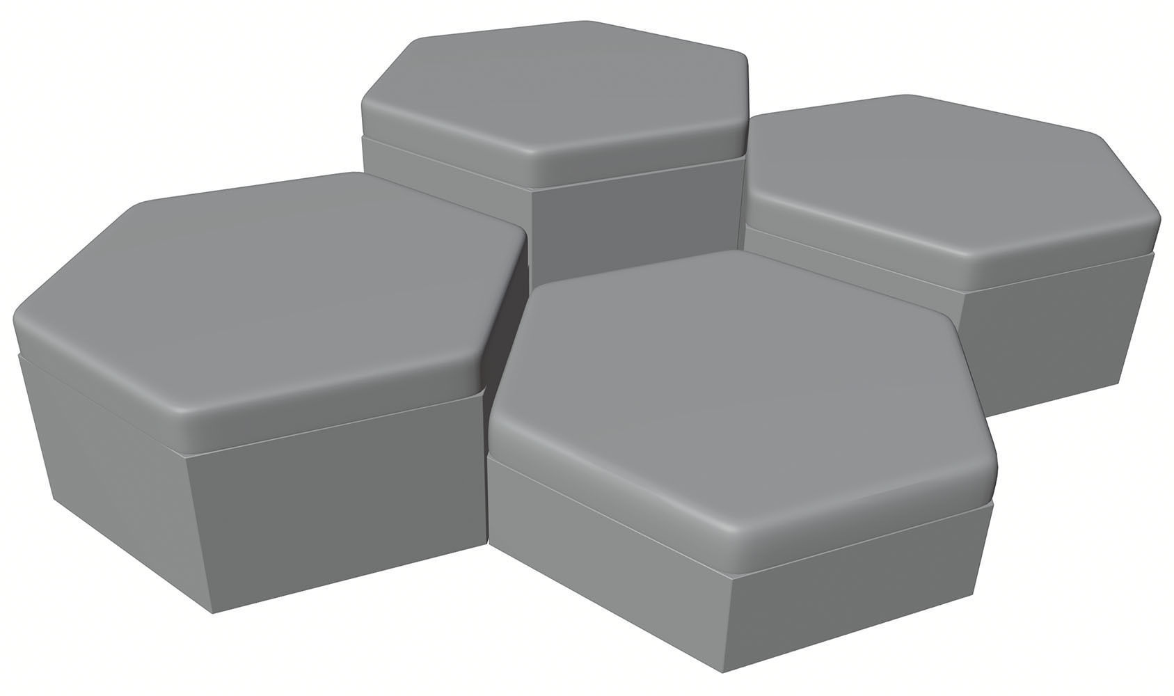 Wooden boxes HG2 3D model_2