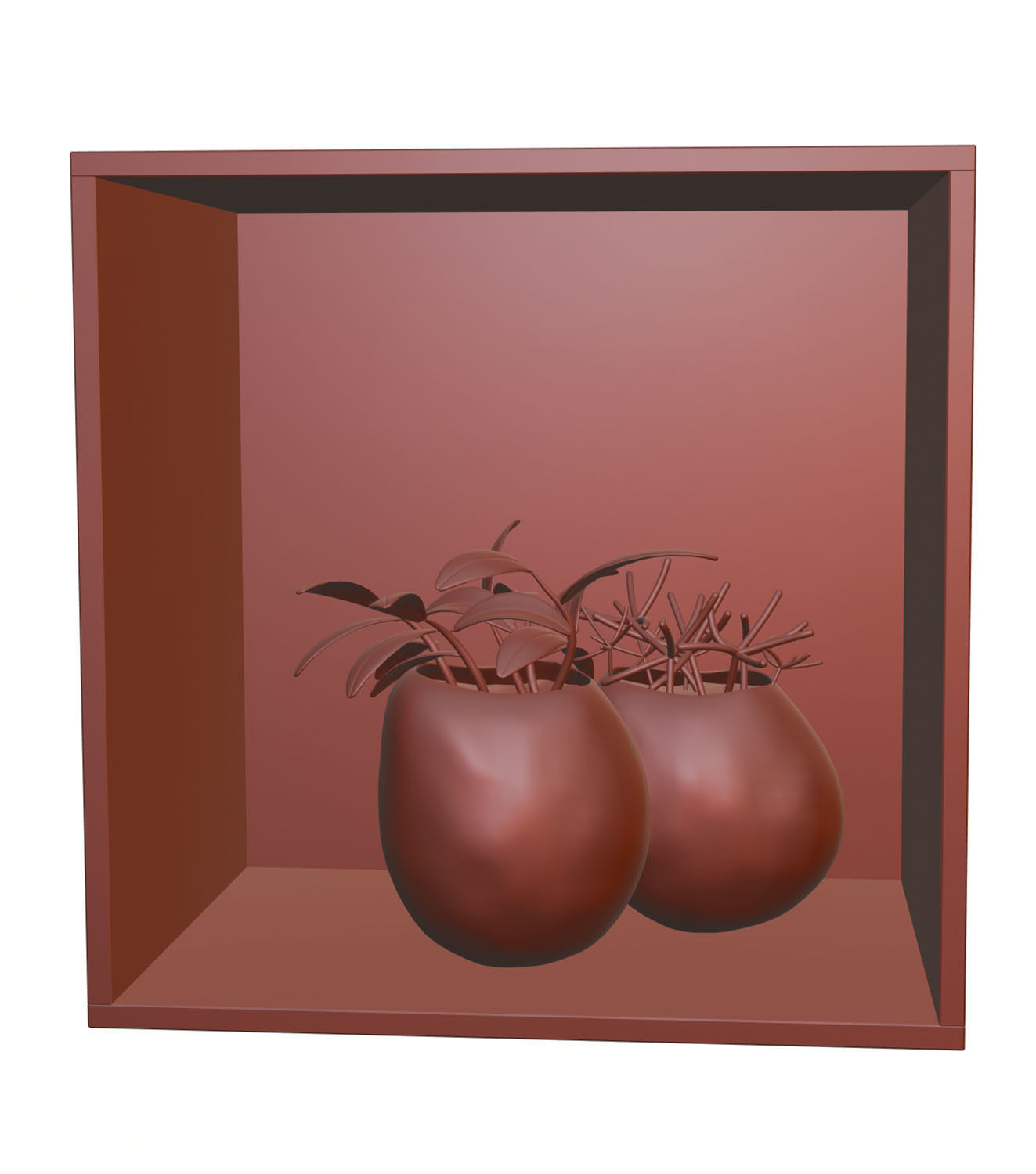 Shelf decoration HG2 3D model_9