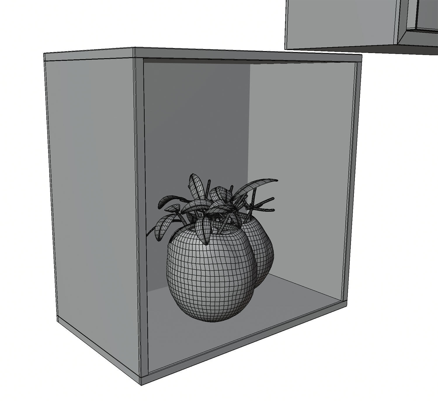 Shelf decoration HG2 3D model_5