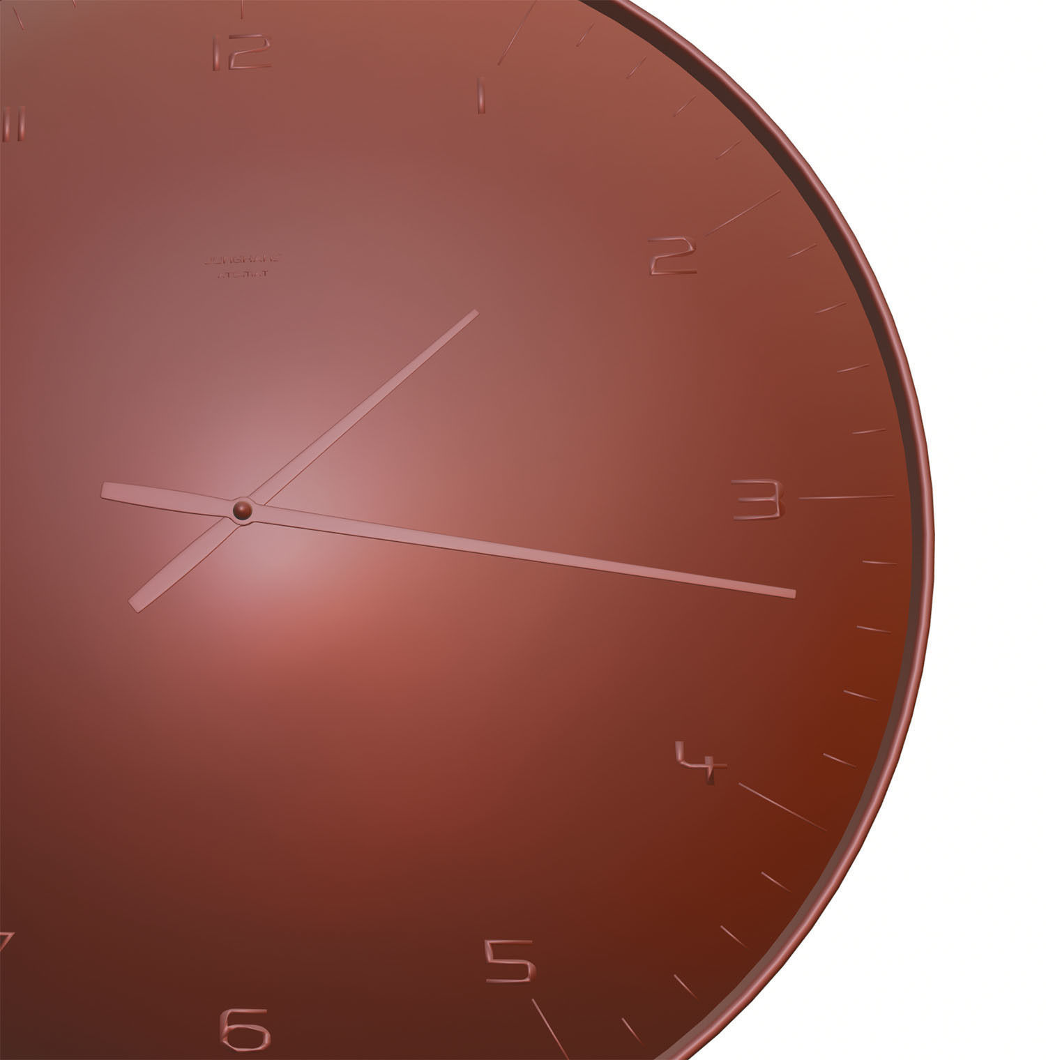 Wall clock HG2 3D model_7