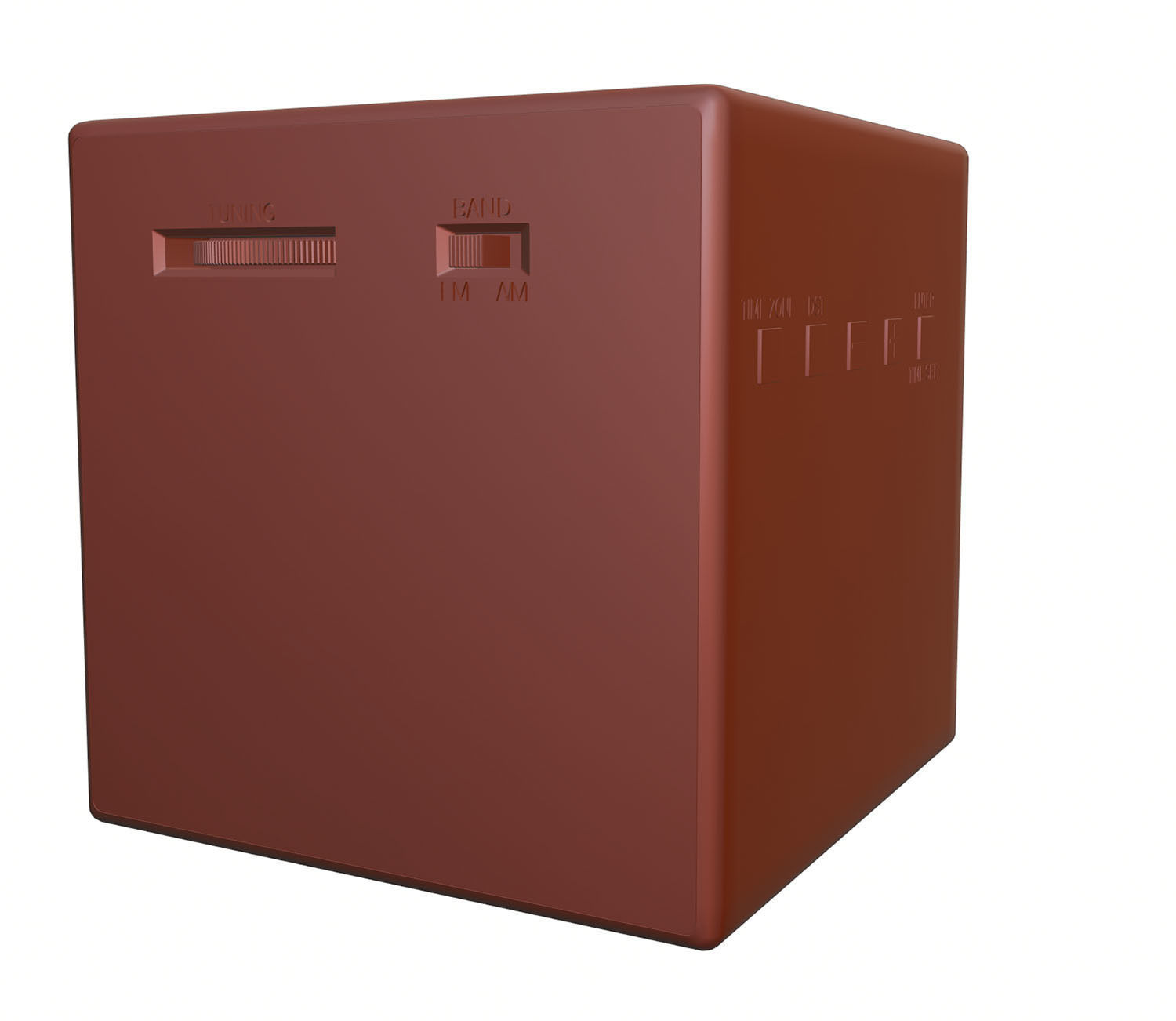 Electronic table watch HG2 3D model_10