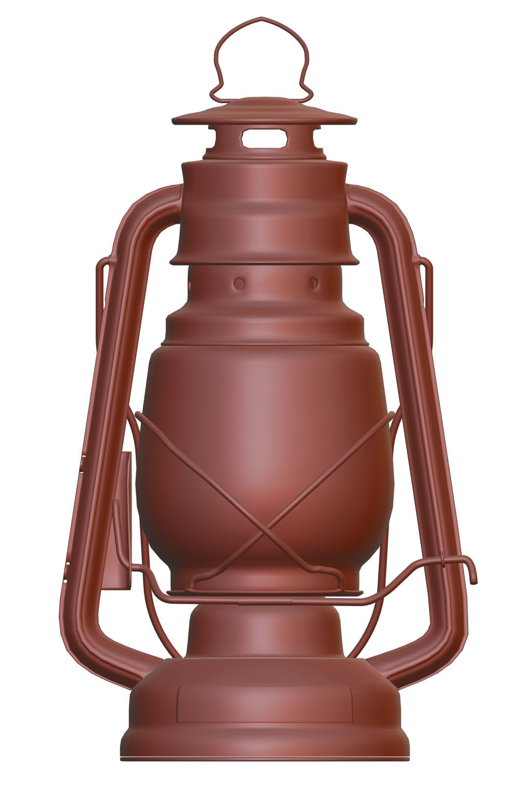 Red lantern HG2 3D model_6