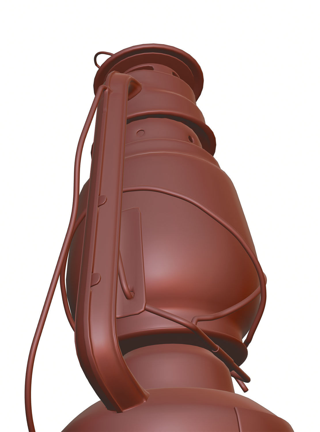 Red lantern HG2 3D model_8