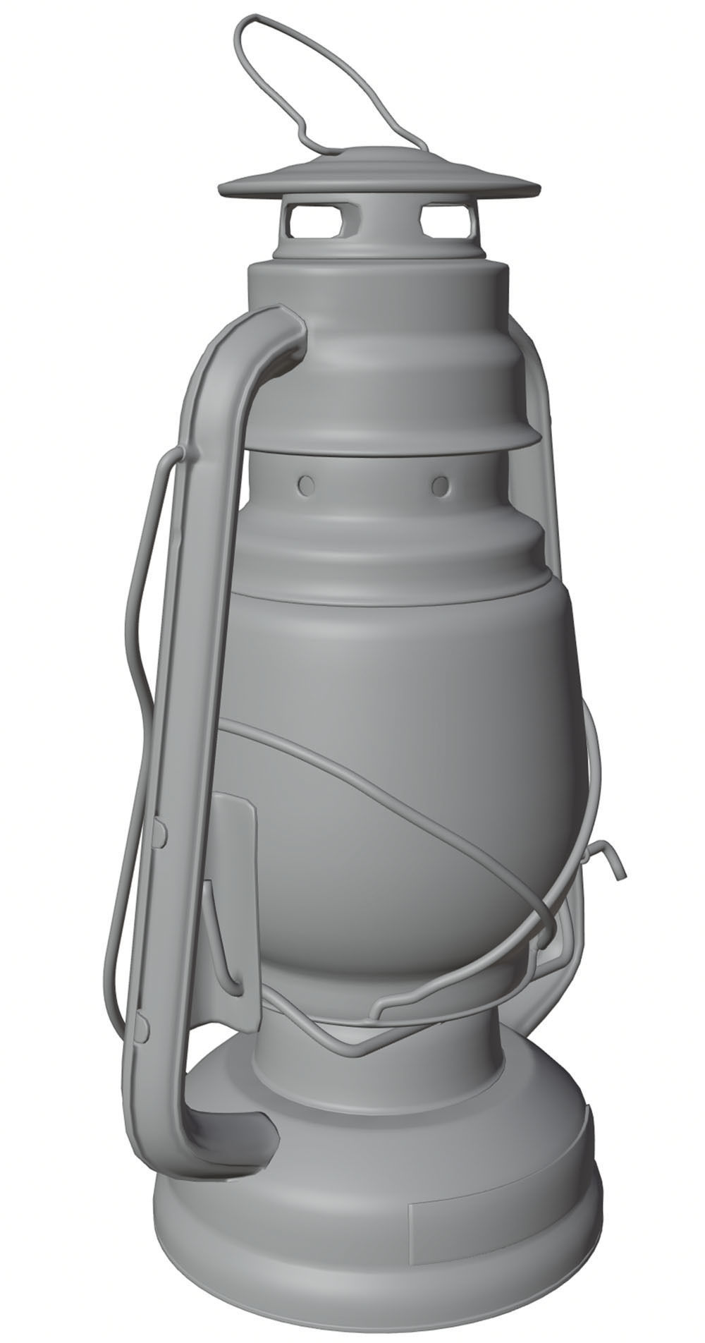 Red lantern HG2 3D model_3