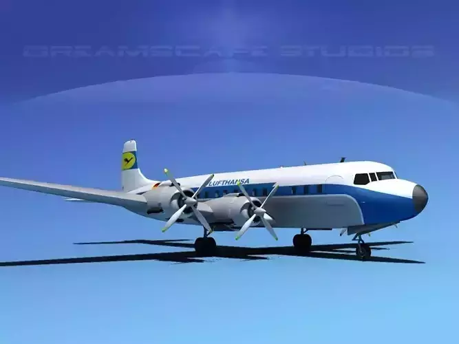 Douglas DC-7C Lufthansa 