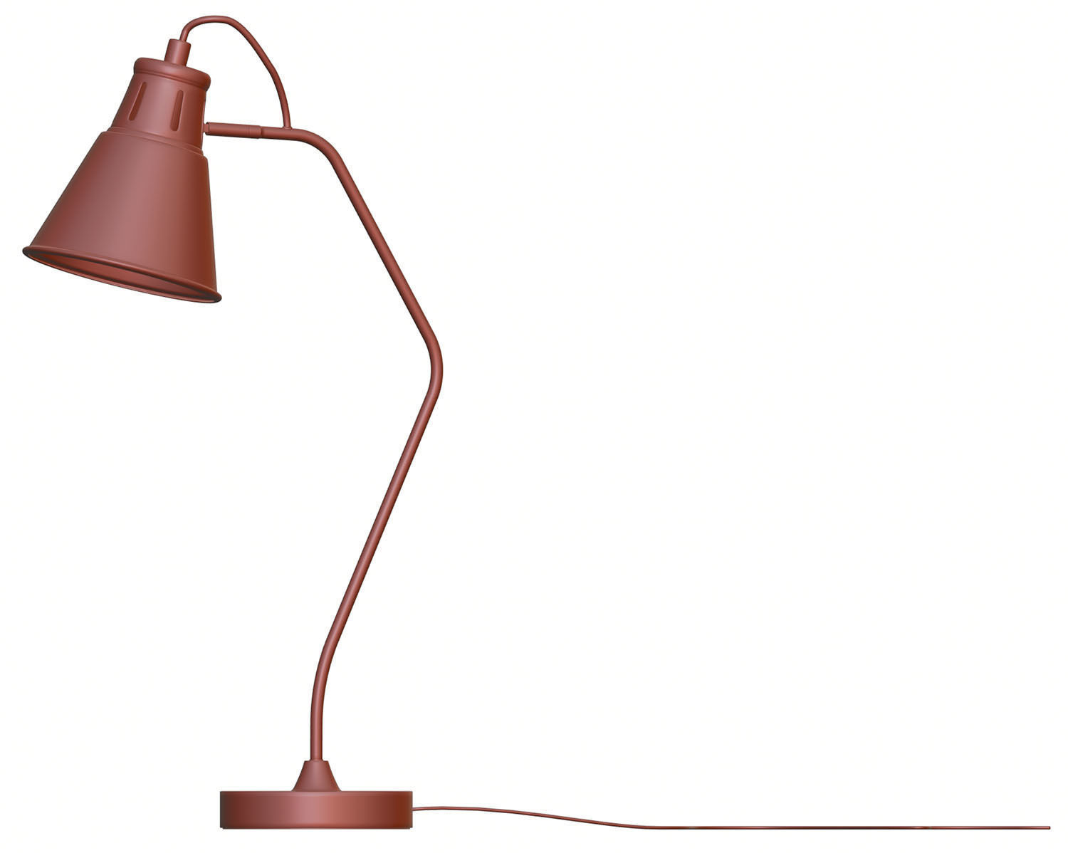 Metal table lamp HG2 3D model_6