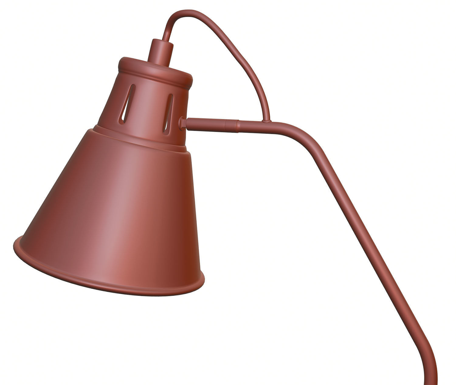 Metal table lamp HG2 3D model_7