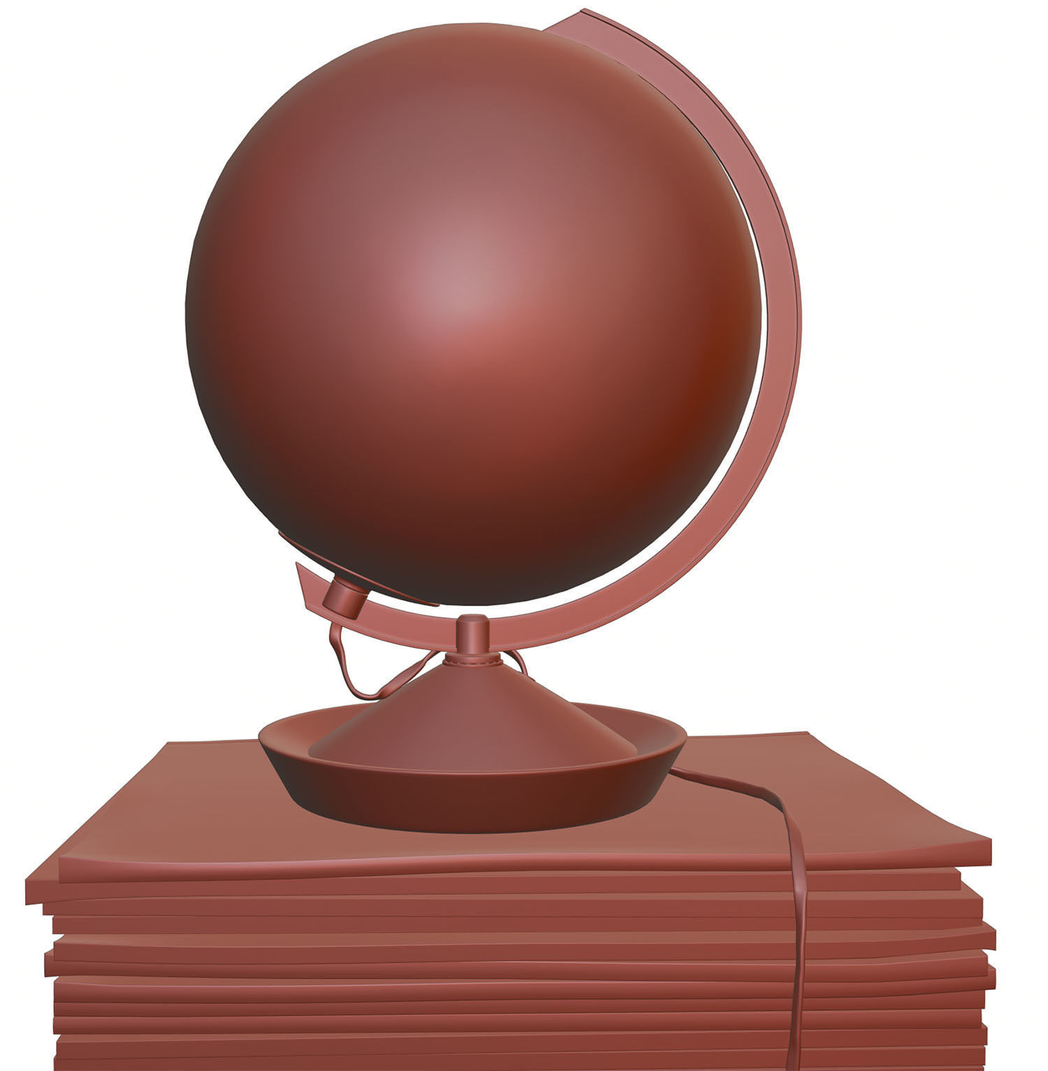 Table lamp HG2 3D model_6