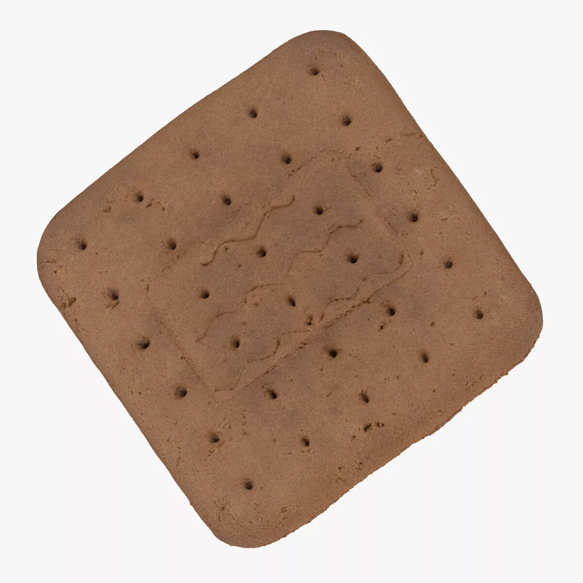 Cracker Big Dark 01 RAW SCAN 3D model