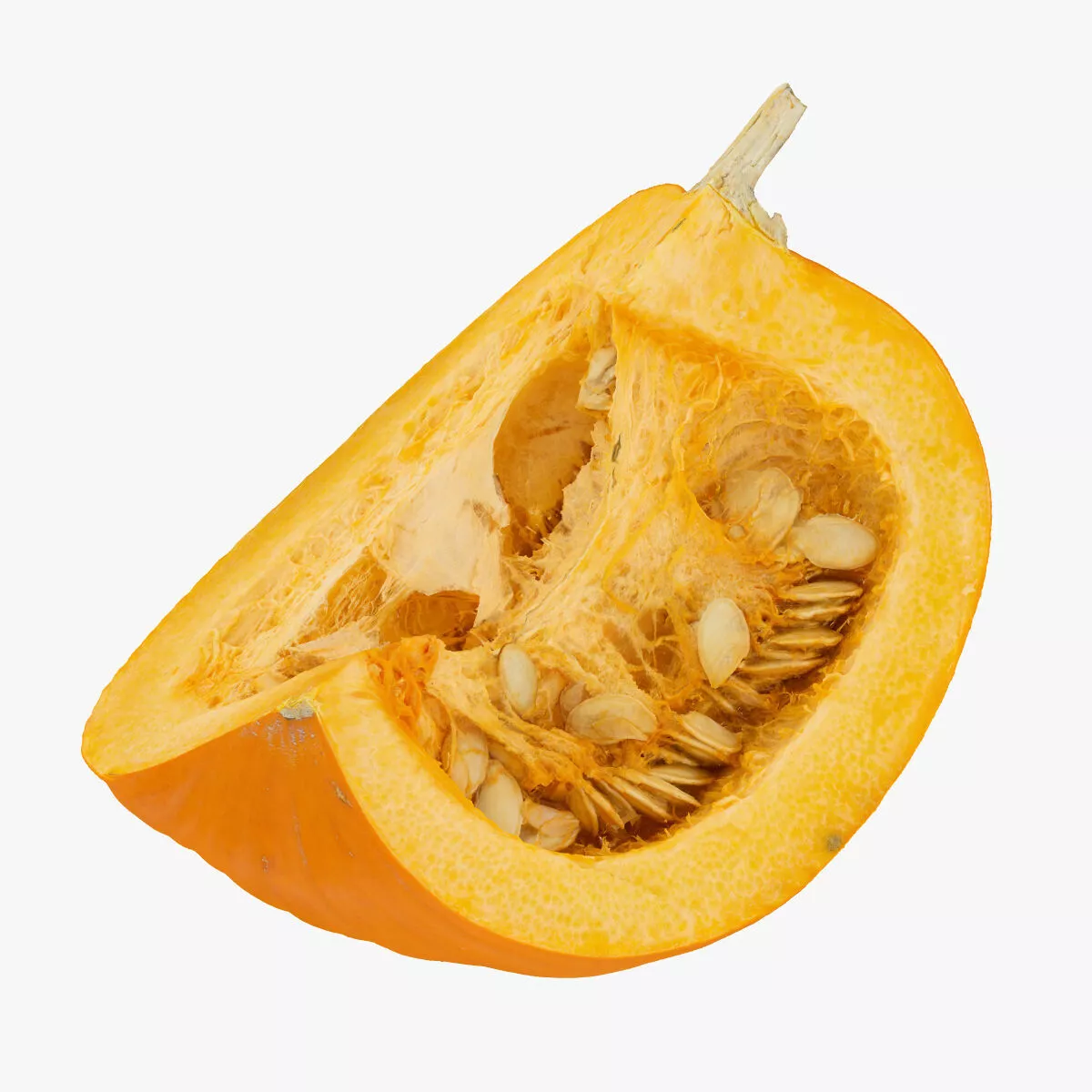 Jack o Lantern Pumpkin 05 Quater RAW SCAN 3D model