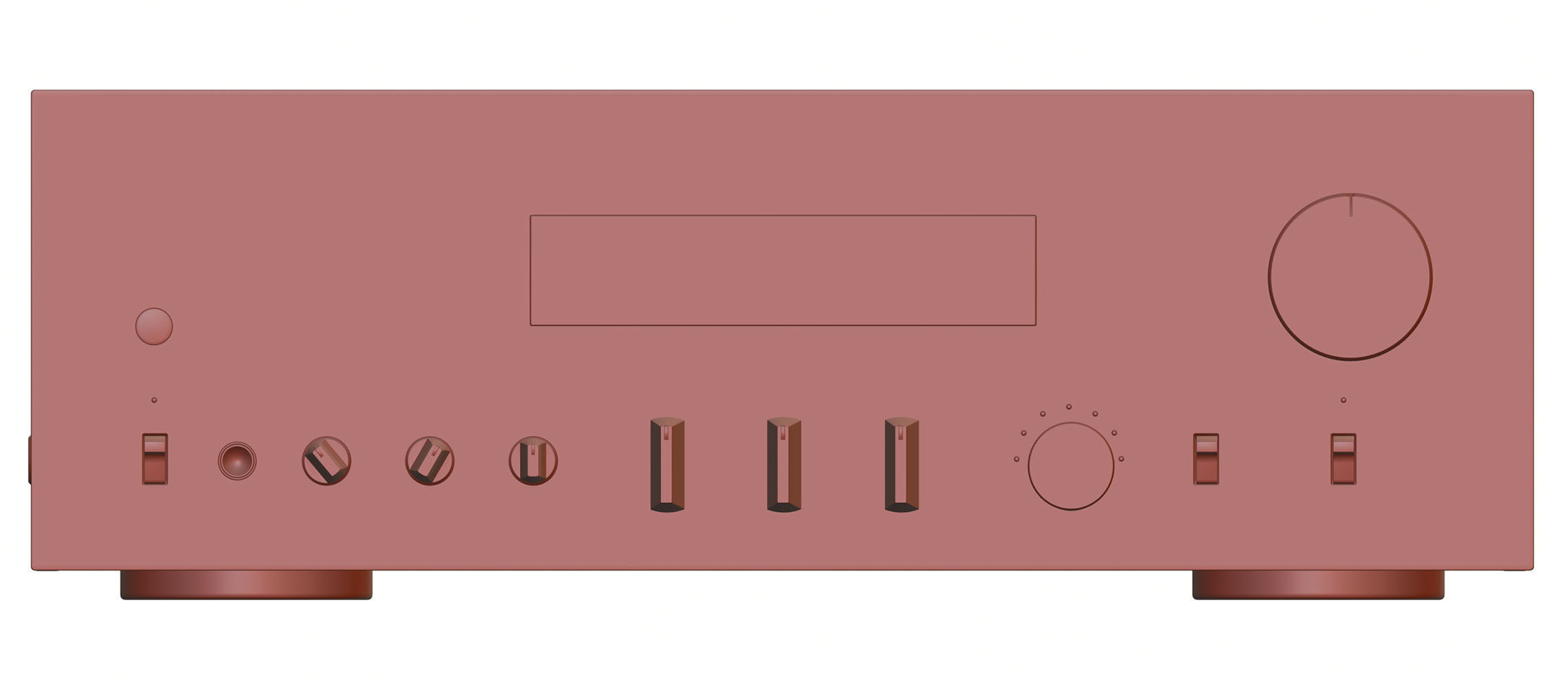 Technics amplifier HG2 3D model_6