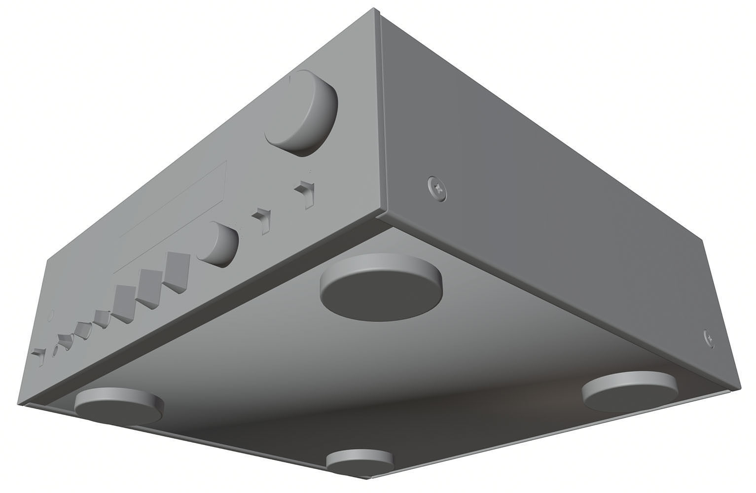 Technics amplifier HG2 3D model_2