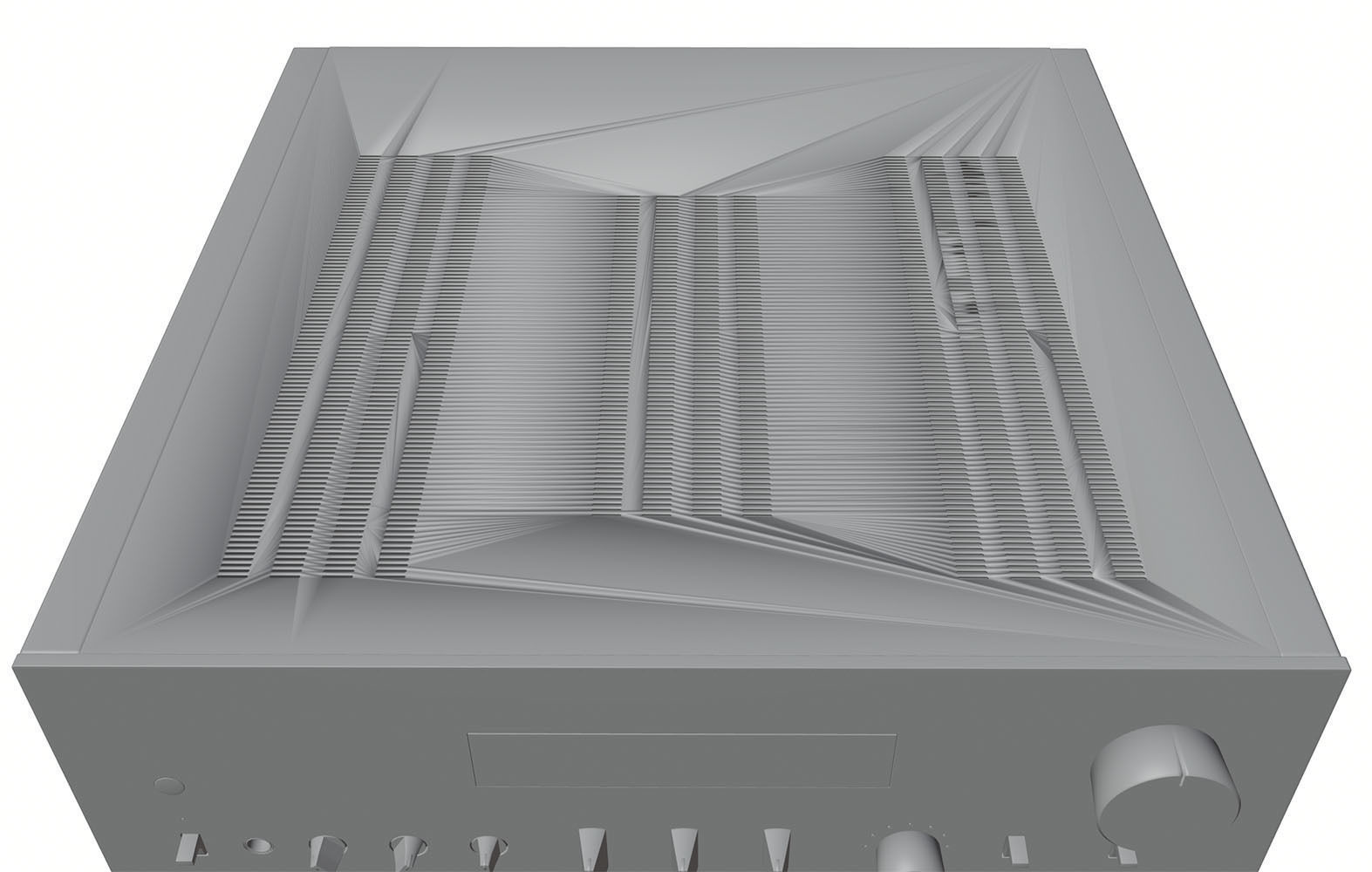 Technics amplifier HG2 3D model_3