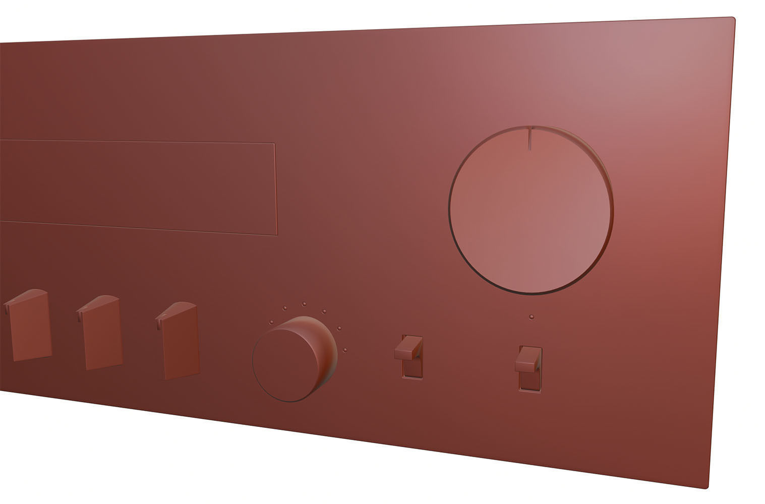 Technics amplifier HG2 3D model_7