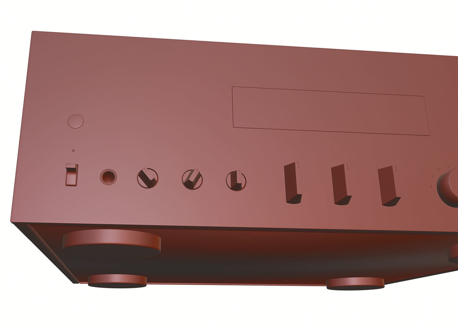 Technics amplifier HG2 3D model_9