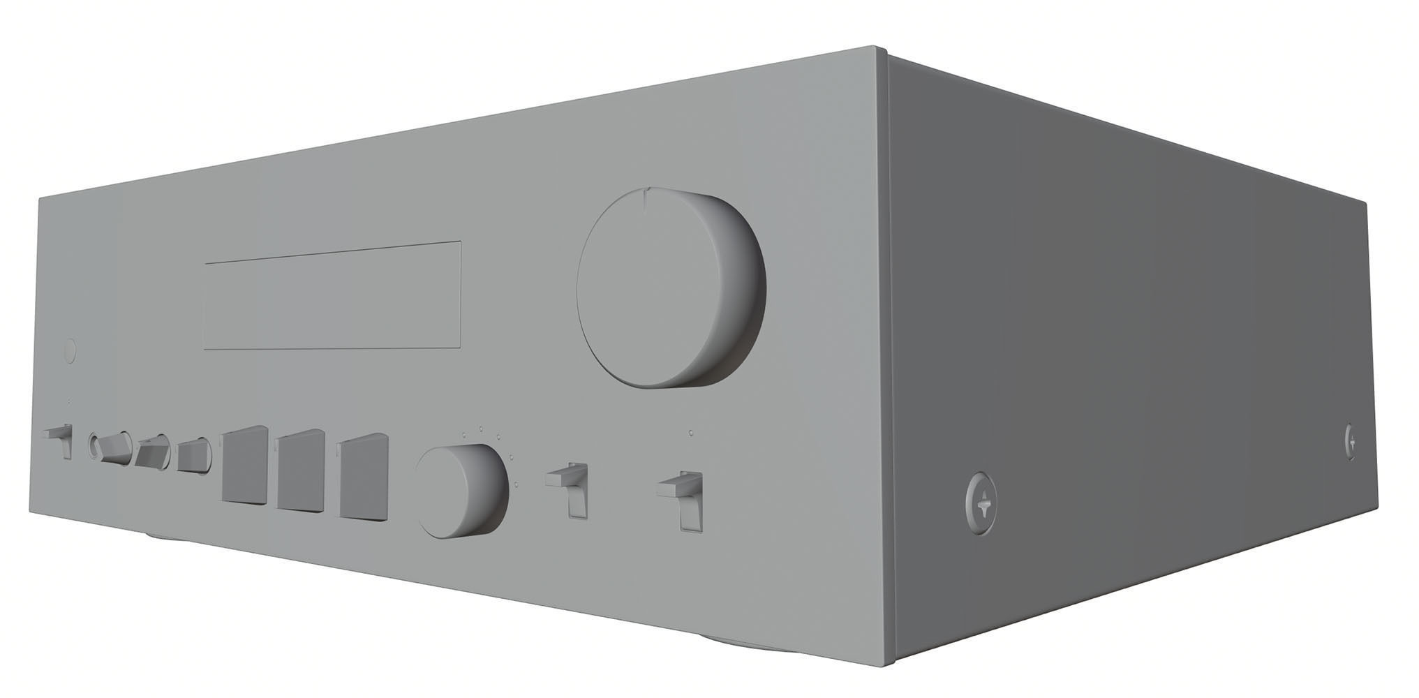 Technics amplifier HG2 3D model_1