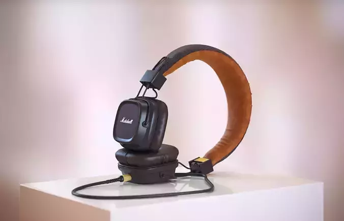 Black headphones HG2