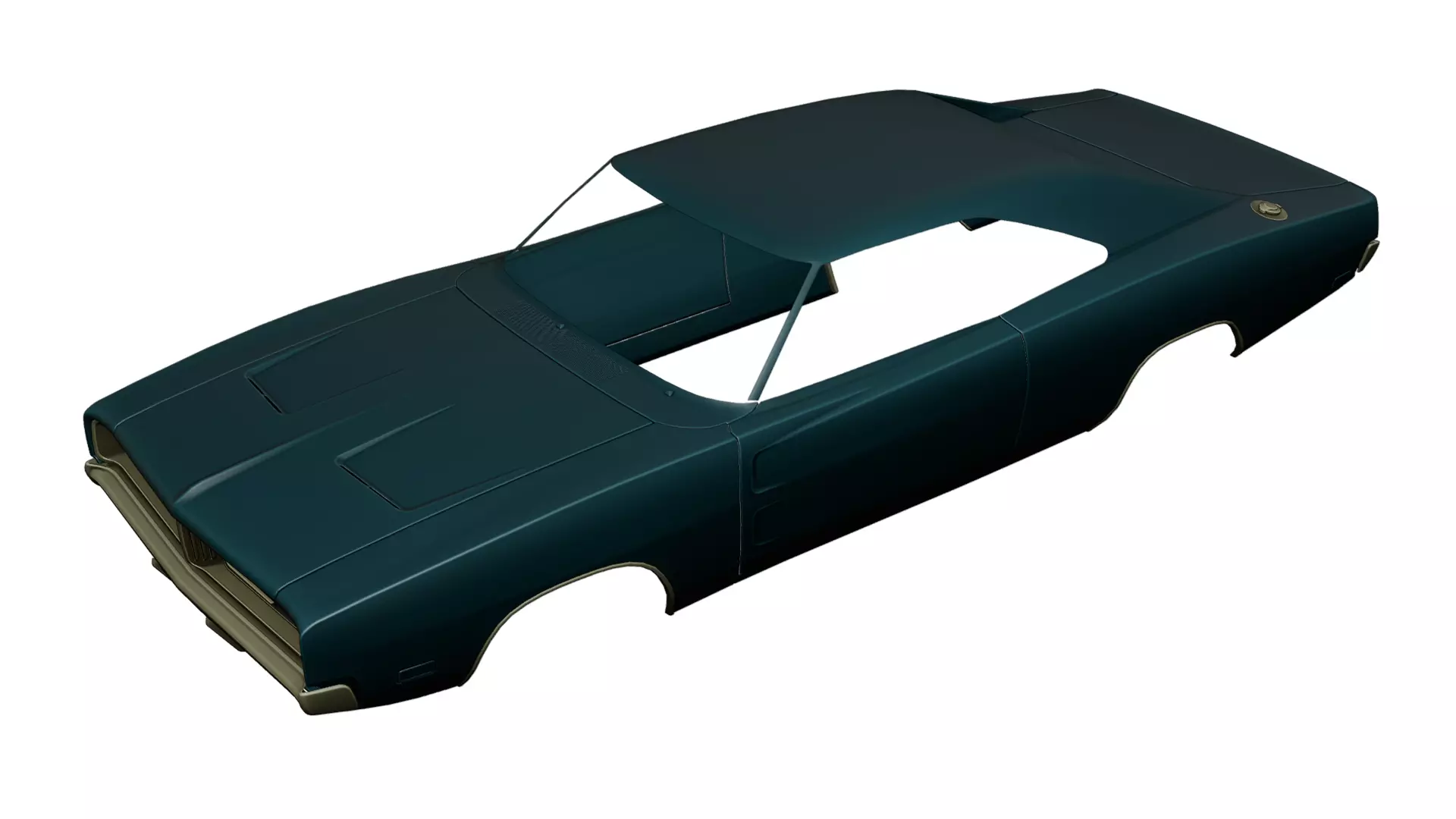 Dodge Charger 1969 3D print model
