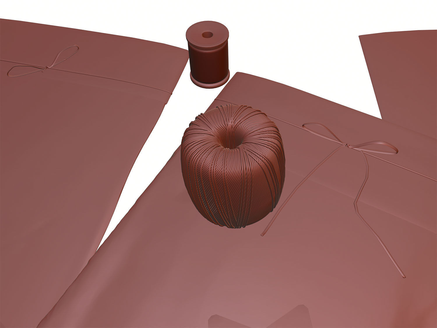 Interior decoration HG2 3D model_7