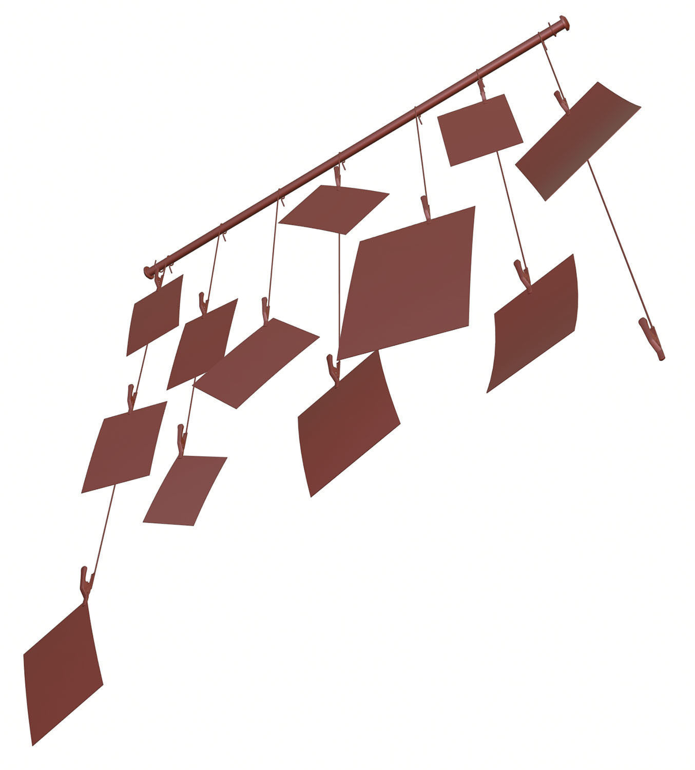 Pictures decoration on the wall HG2 3D model_9