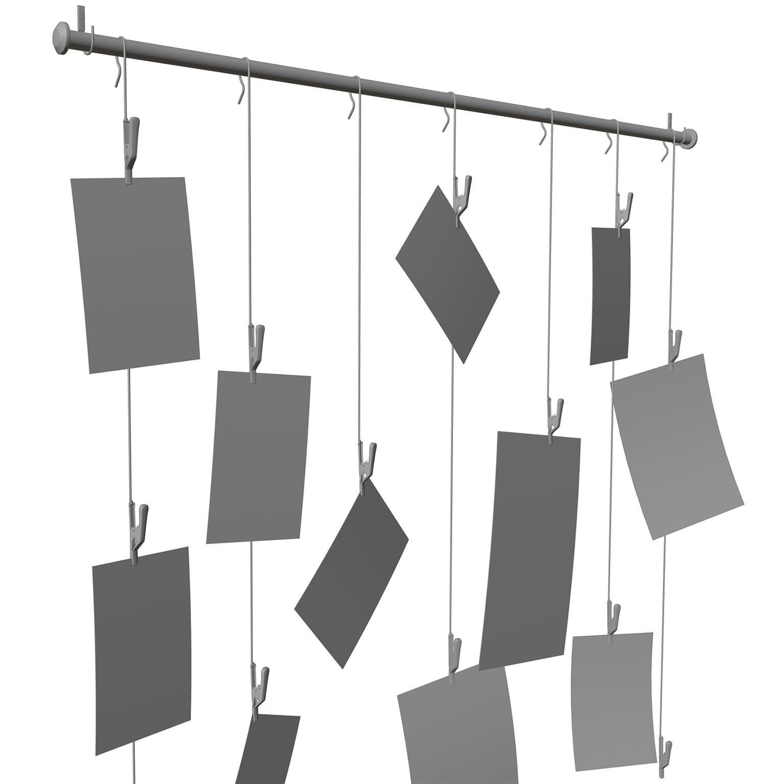 Pictures decoration on the wall HG2 3D model_2