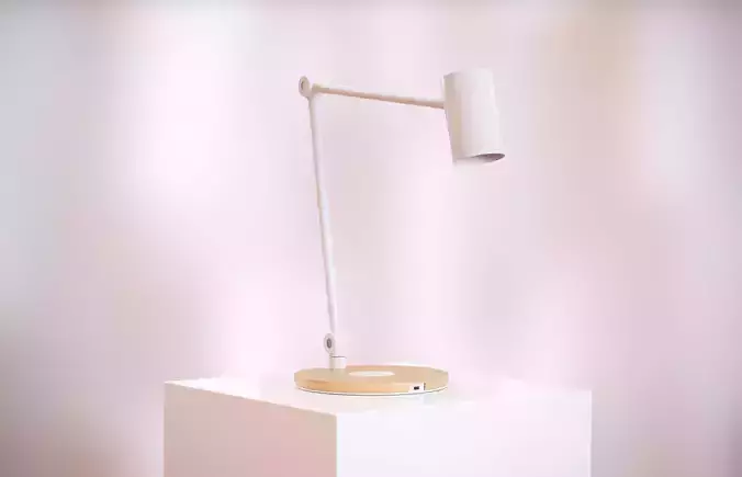 White table lamp HG2
