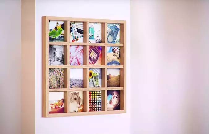 Wall decoration of paintings HG2