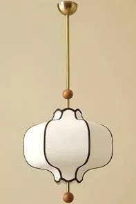 Japandi Pendant Light Low-poly 3D model