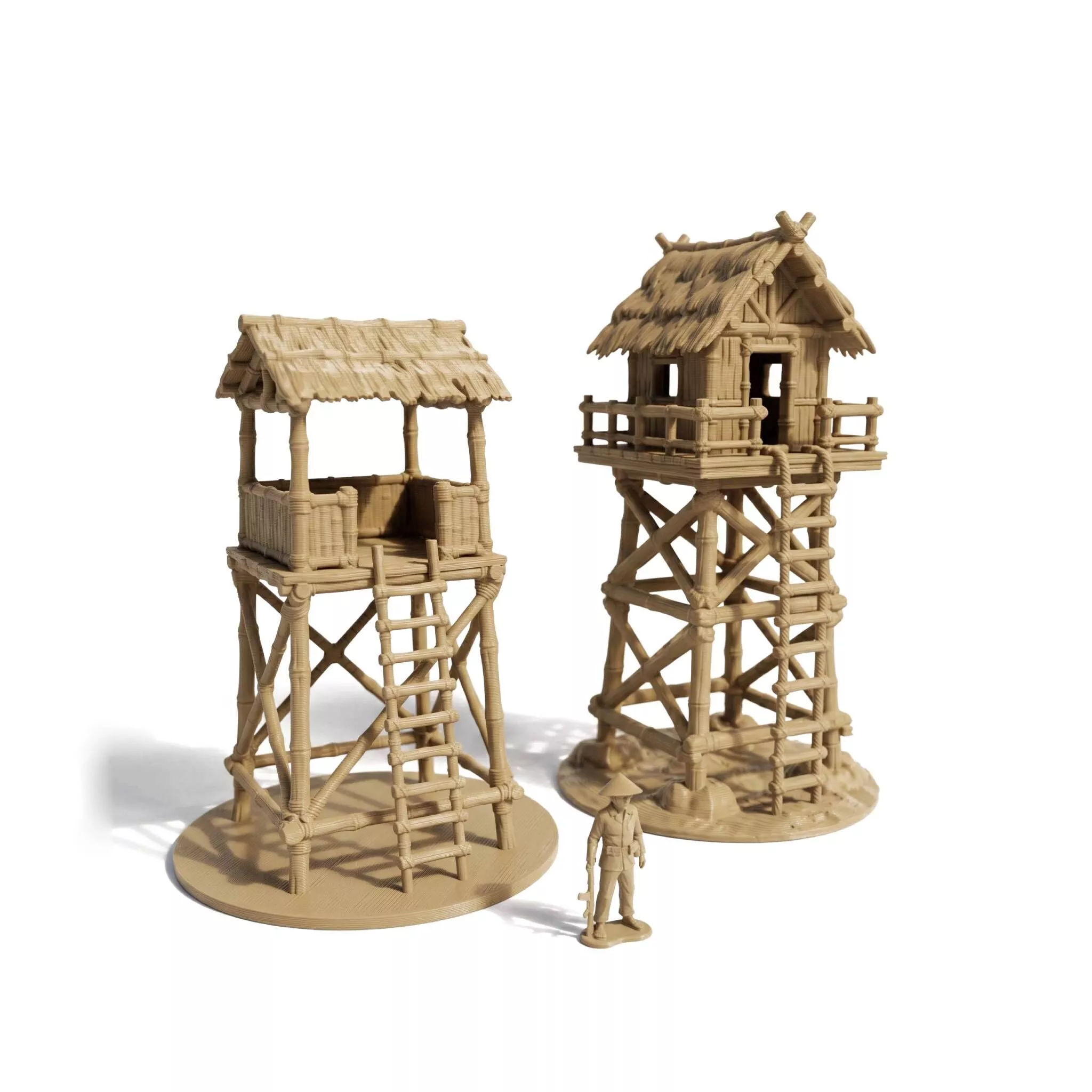 Vietnamese Watchtowers 3D print model