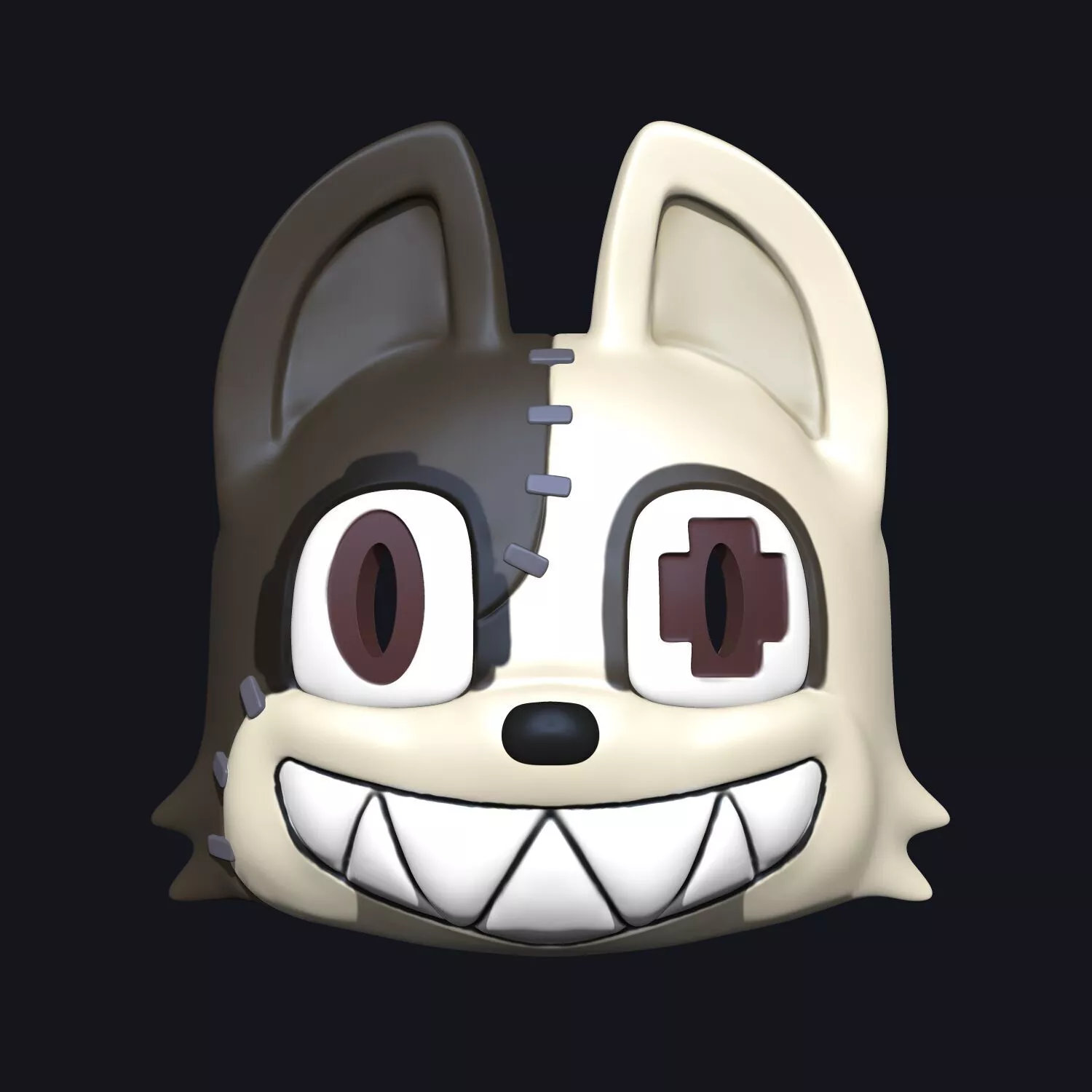 Shuichi Kagaya mask - Gleipnir 3D print model
