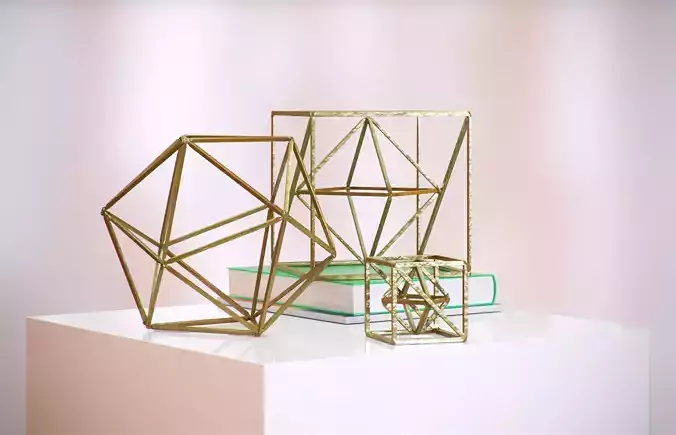 Mathematical figures decoration HG2