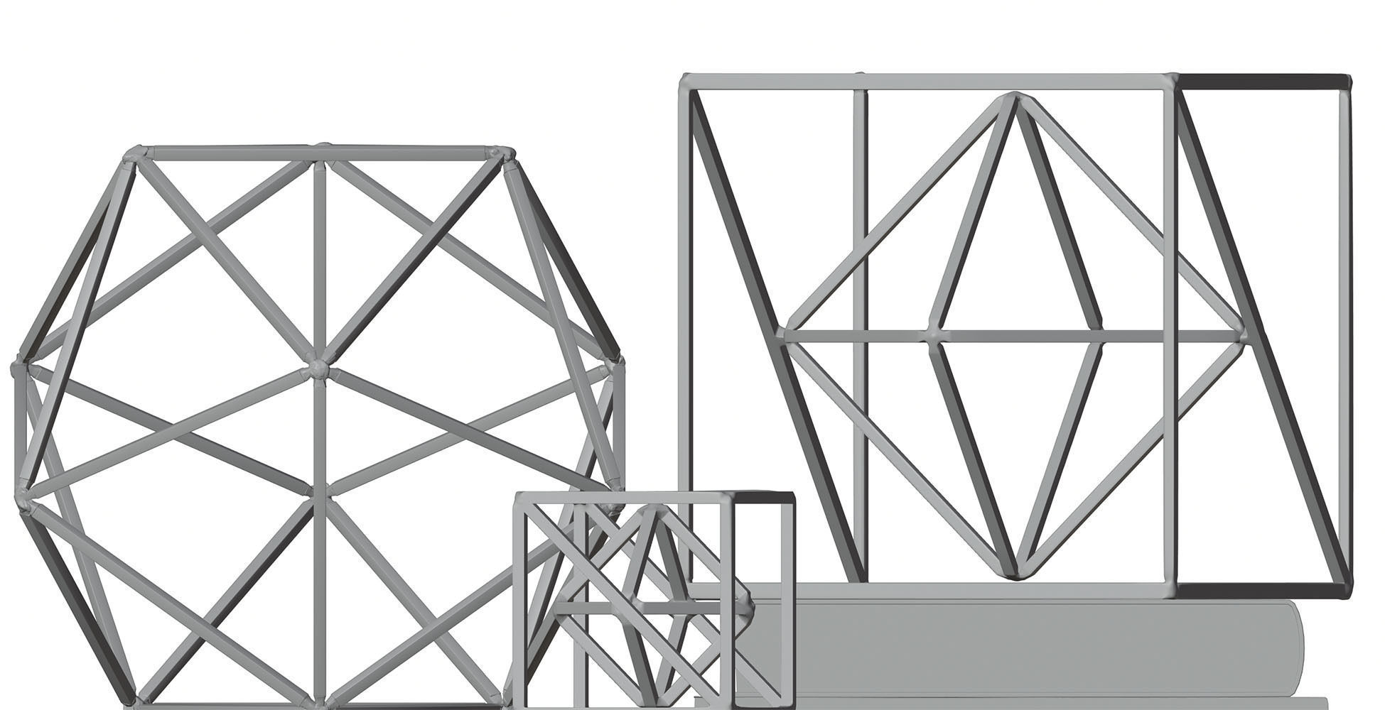 Mathematical figures decoration HG2 3D model_5