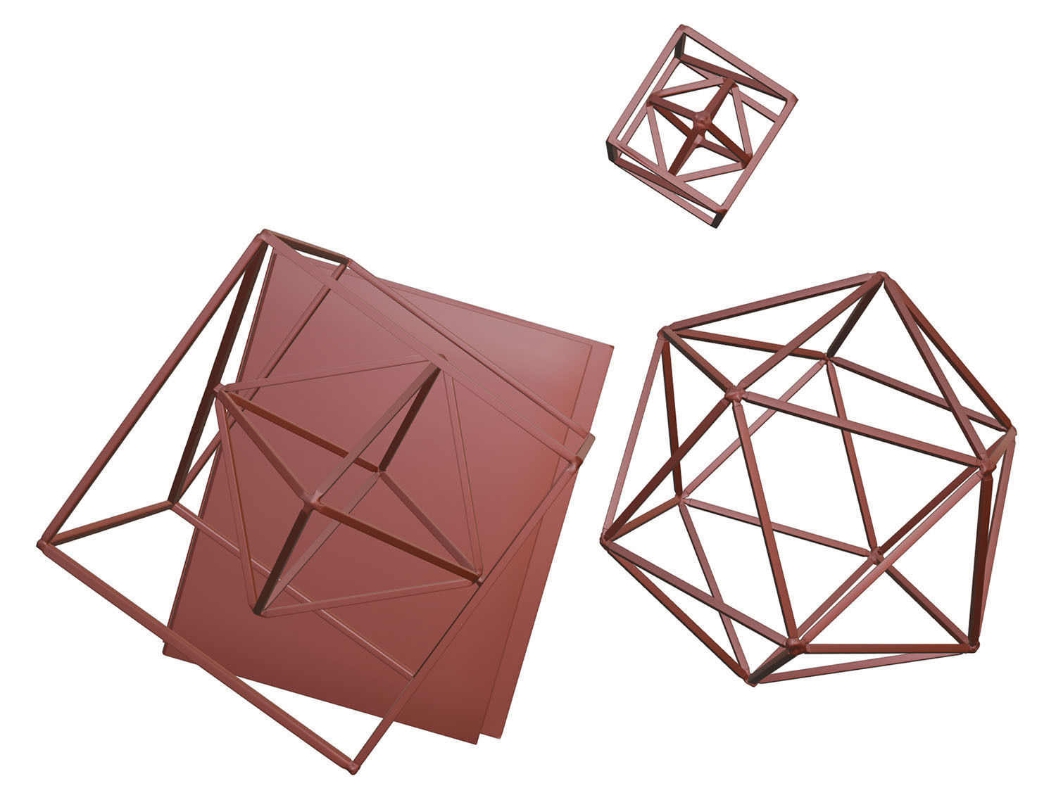 Mathematical figures decoration HG2 3D model_11