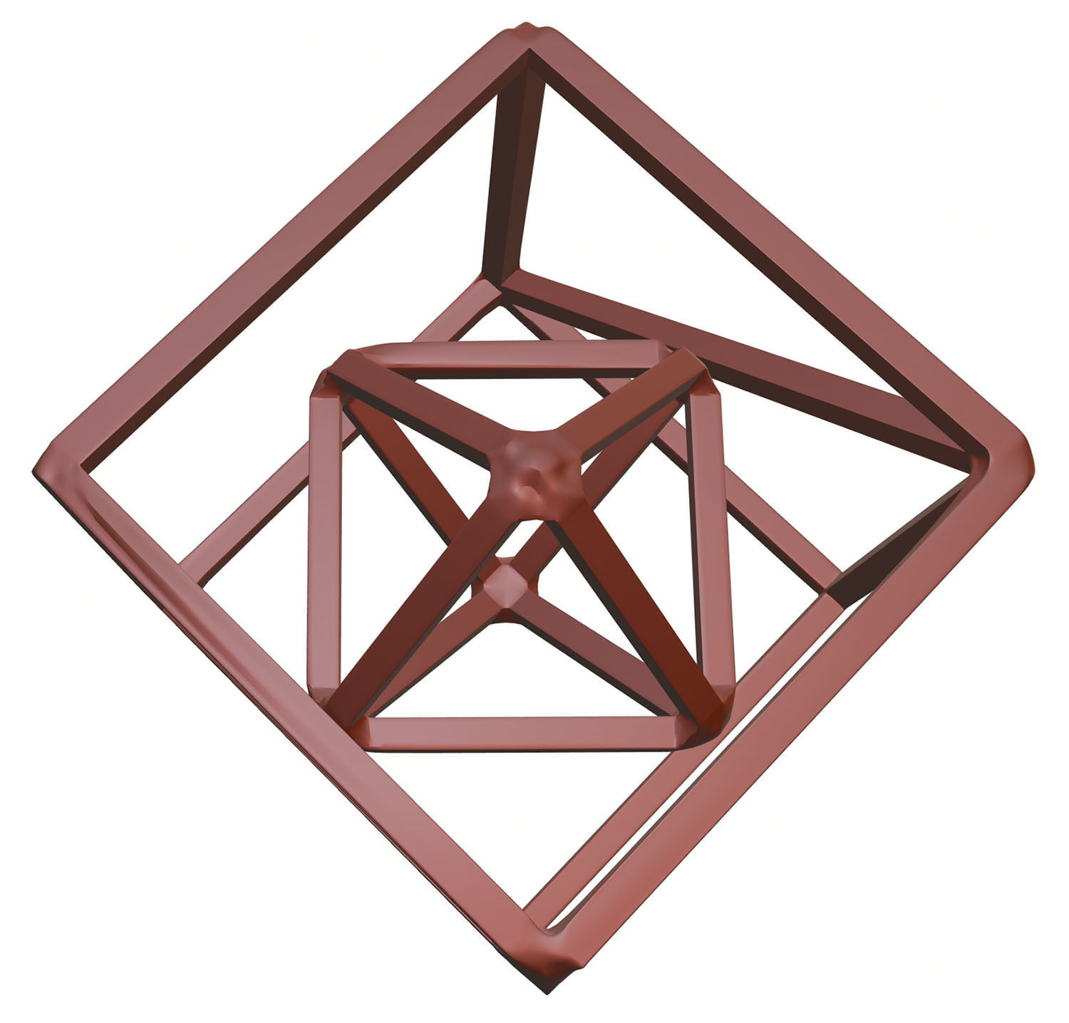 Mathematical figures decoration HG2 3D model_12