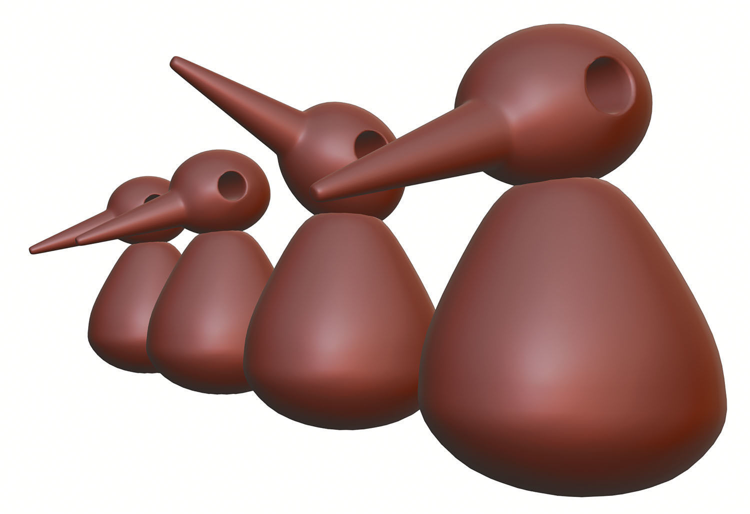 Wooden toys HG2 3D model_7