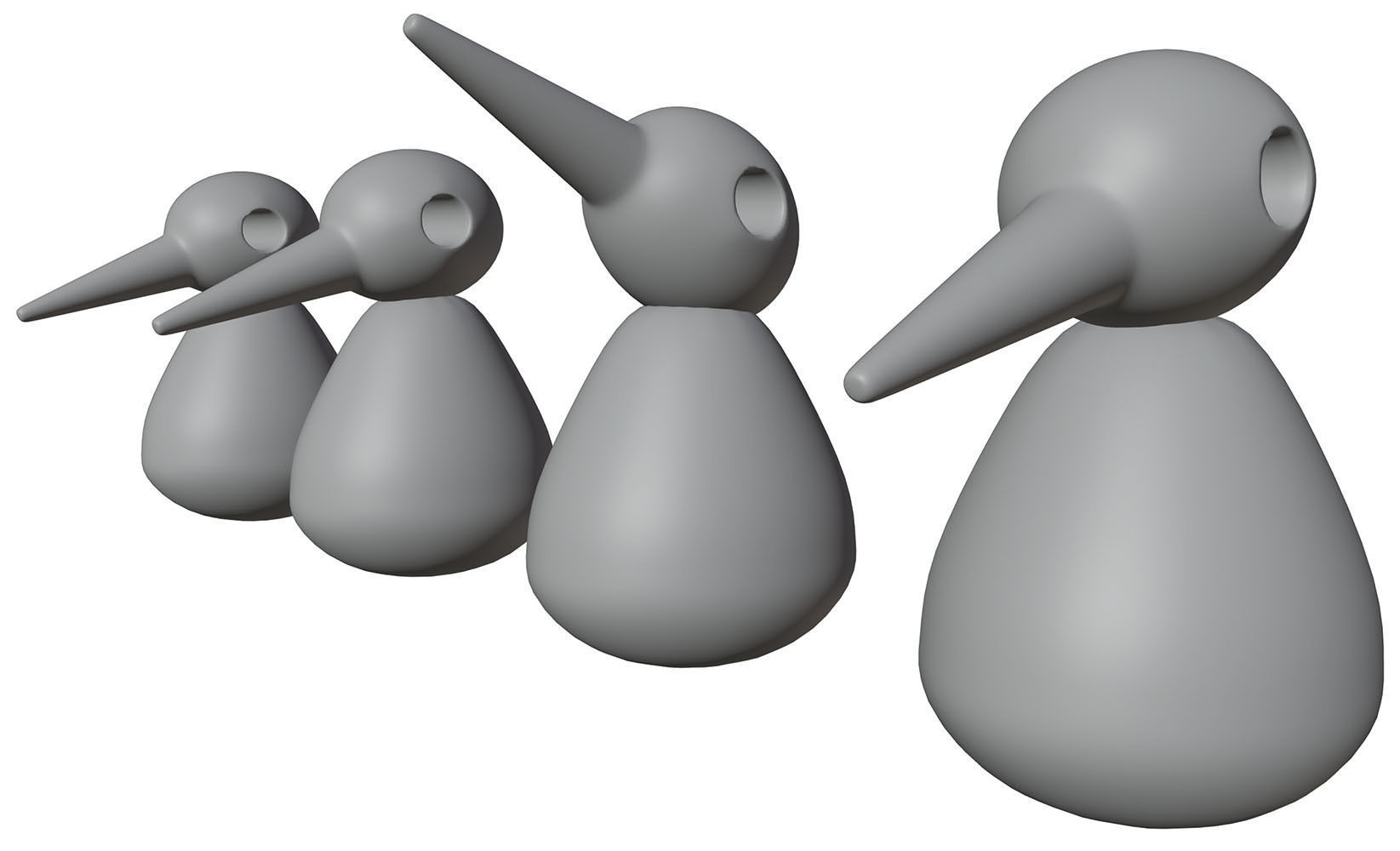 Wooden toys HG2 3D model_2