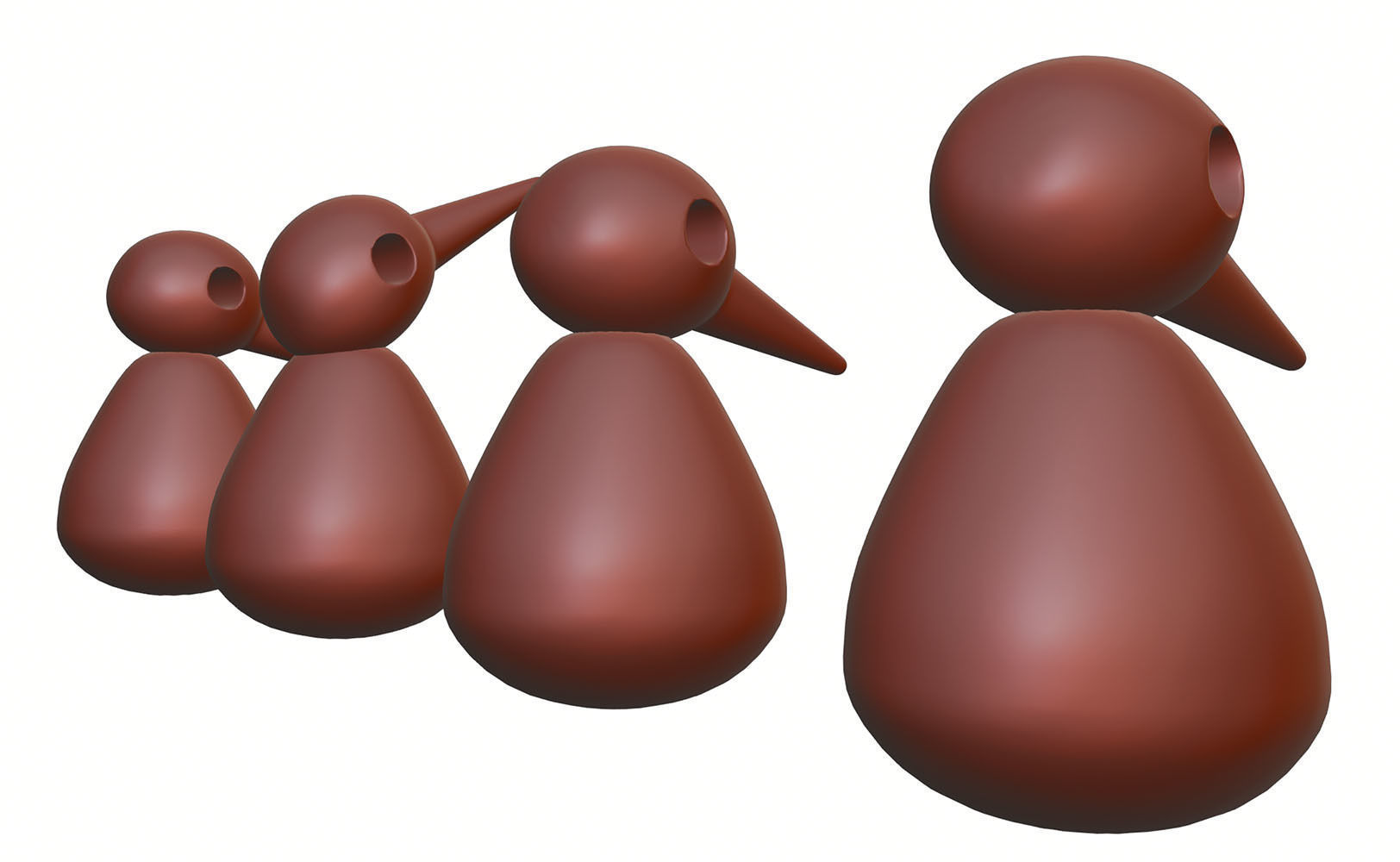 Wooden toys HG2 3D model_8