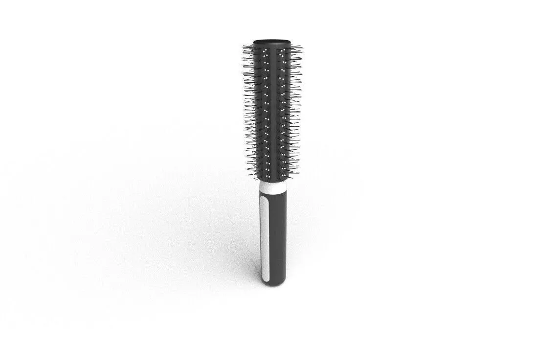 Round Brush M01 Low-poly 3D model