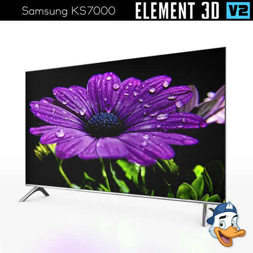 Samsung KS7000 for Element 3D 3D model